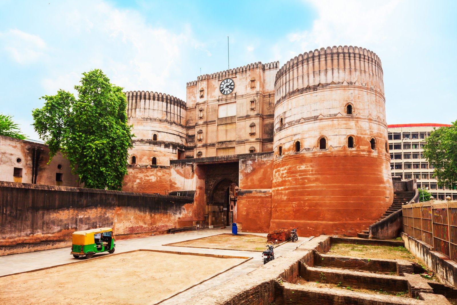Bhadra Fort is situated in the walled city area of Ahmedabad, Gujarat state of India