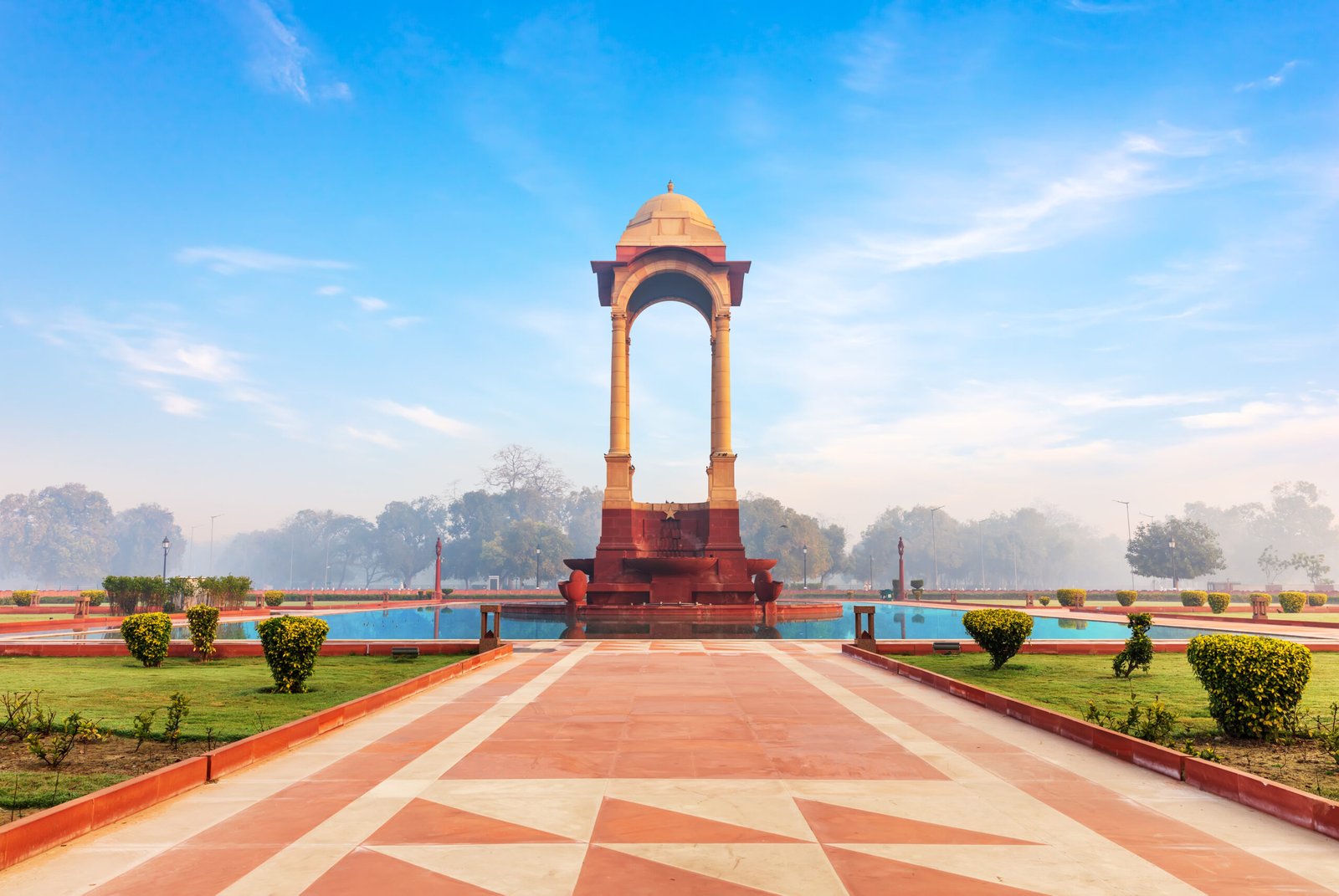 Canopy in front of India Gate, New Dehli.